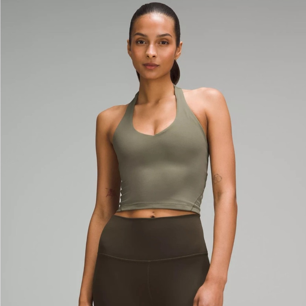 Lululemon Align Halter Tank | Size 8 | Army Green